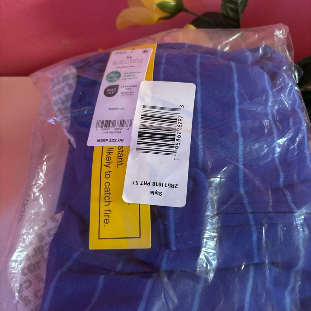 Carter's Blue Pajama Set